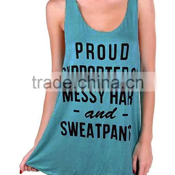 New Arrival Punk Letter Print Sleeveless T-shirt Tank Tops Vest Casual Blouse For Sexy Women photo-5