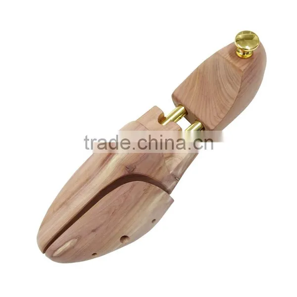 American Red Cedar Wood Type Wooden Shoe Stretcher With Metal Cap photo-6