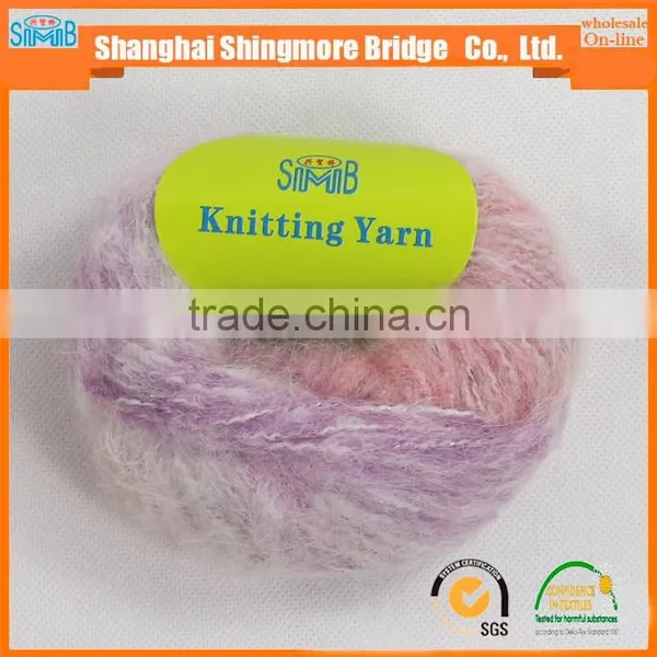 Texile Yarn China Supplier Cheap Wholesale Alpaca Mohair Yarn in Low Prices photo-2