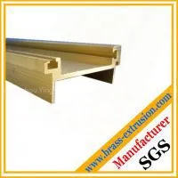 Window Door Frame Brass Copper Extrusion Profile Section photo-2