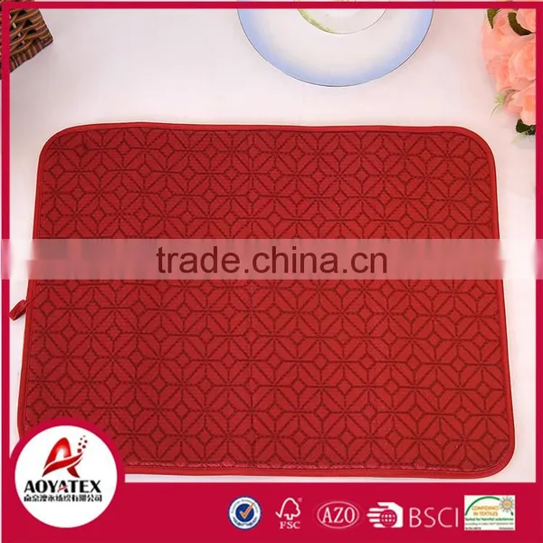 Microfiber Washable Kitchen Mats, Dish Mat for Kitchen Use, Drying Mat Factory Supplier photo-3