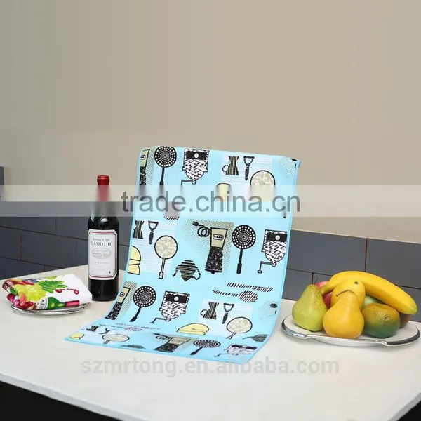 100% Cotton High Quality Health Print Kitchen Towel and Tea Towel photo-3