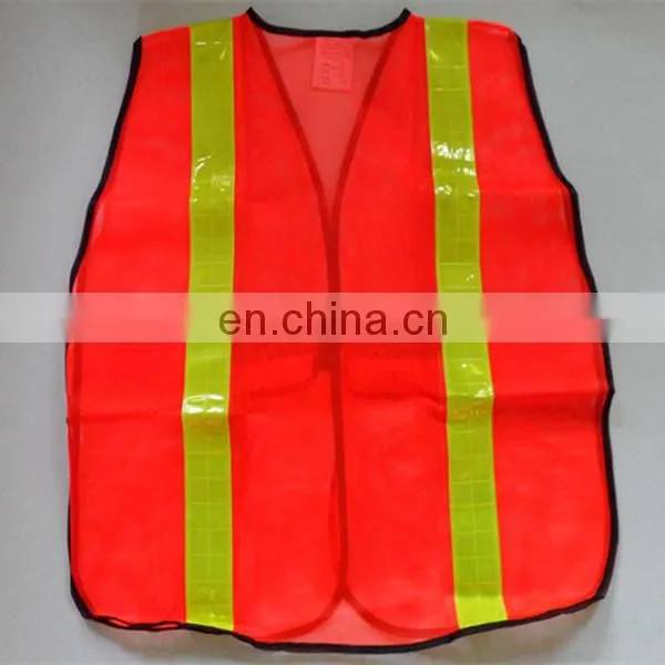 100%Polyester Apparel Cheap Safety Reflective Vest photo-2