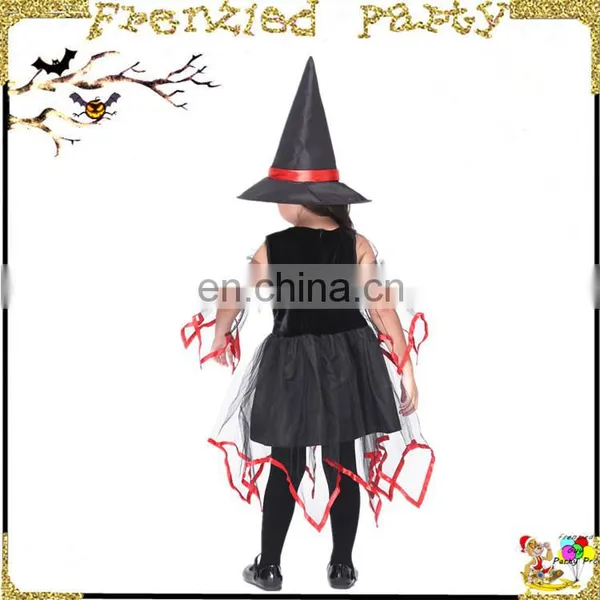 Kid Halloween Witch Fancy Party Costume photo-4