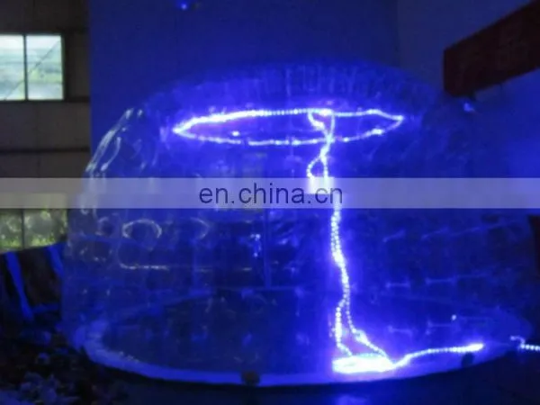 Led Tent, LED Double Layer Inflatable Bubble Tent, Inflatable Tent With LED Light photo-2