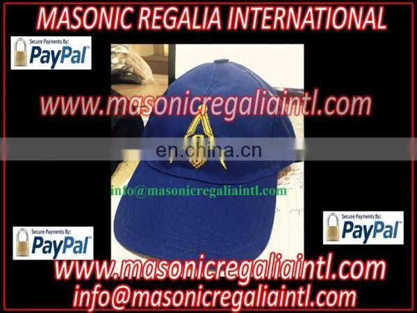 Masonic Baseball Master Mason Caps