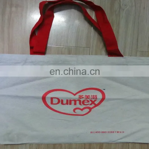 OEM Zipper Gift Bag Canvas Wedding Favor Tote Bag photo-5