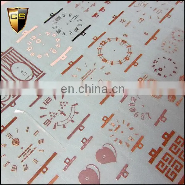 Pure Nickel Electroforming Process Ultra-thin, Soft Material Nickel Signage