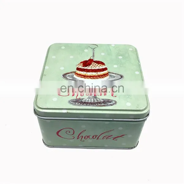 Top Canning Metal Gift Small Size Cookies Biscuits Chocolates Cake Tin