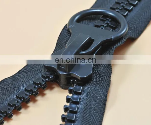 Plastic Stopper Garment Cable Zip Decorative Bodysuit Zipper for Garments photo-2