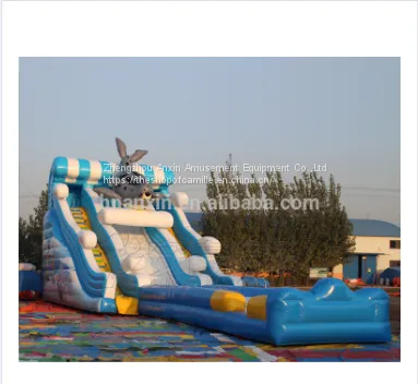 Inflatable Commercial Water Park Products Water Slides, Seal Sea Dog Type Inflatable Slide photo-2