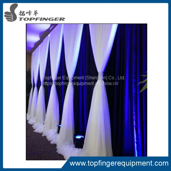 6'-10' Adjustable Crossbar Chuppah Backdrop Poles Wedding