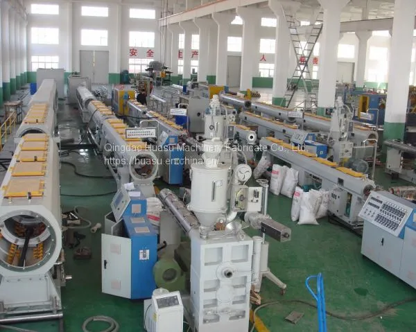 PE Water Supply Gas Distribution Pipe Production Line photo-5