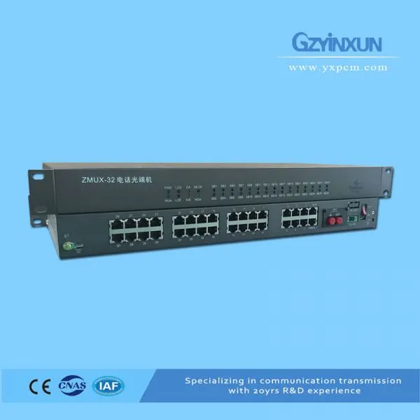 31ports(1Ethernet Slot) Optical Fiber Multiplexer Telephone Over Fiber Device photo-3