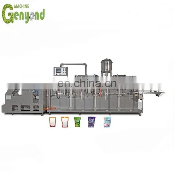 Soda Water Breath Frozen Self-supporting Bag Filling Capping Machines