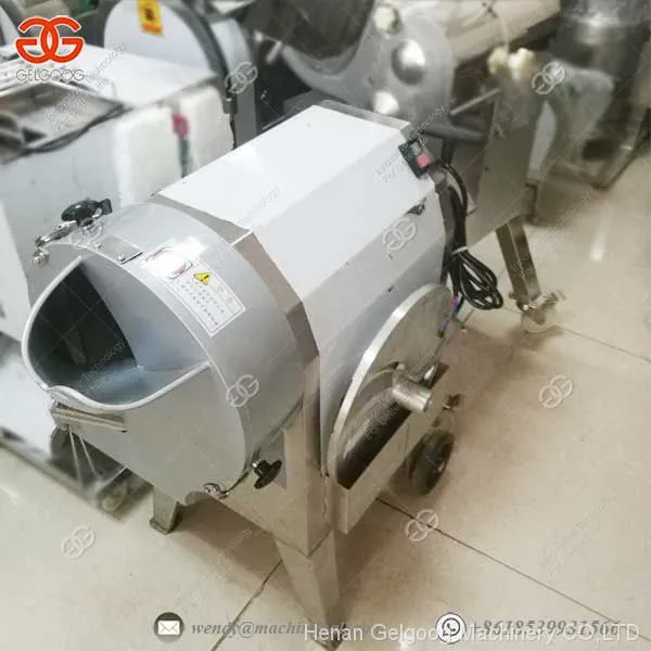 Fresh Fruits Vegetables Bulbs Vegetable Cutting Machine With High Efficiency