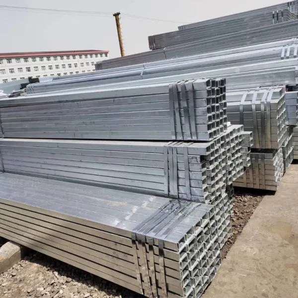 Q235B Low Carbon Steel Pipe Pre-Galvanized/Hot Galvanized Square/Rectangular Steel Pipe photo-2