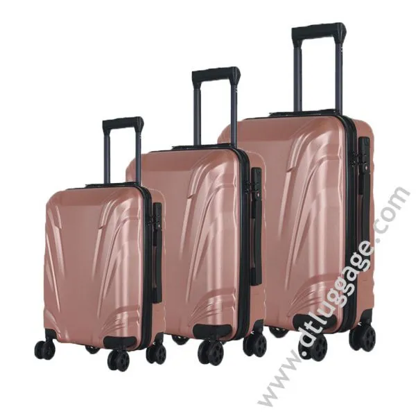 Fashion High Quality ABS Trolley Luggage Set for Travel Shopping photo-3