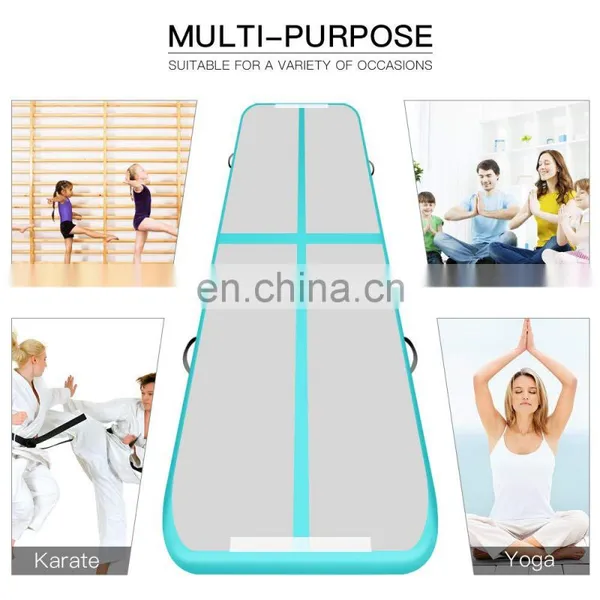 DWF Inflable Airtrack 6m x 1m x 20cm Gym Mat Tumble Inflatable Air Track Pro Gymnastics Tumbling Equipment For Sale photo-4