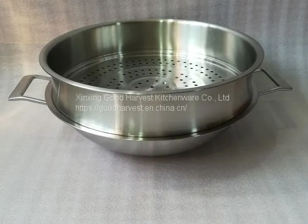 Stainless Steel Wok 38cm photo-5