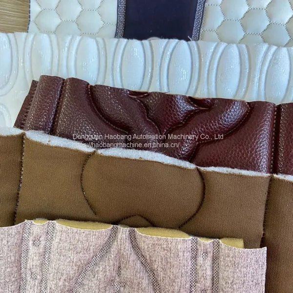 Ultrasonic Mattress Band Embossing Machine Full Automatic Firmly Embossing photo-4