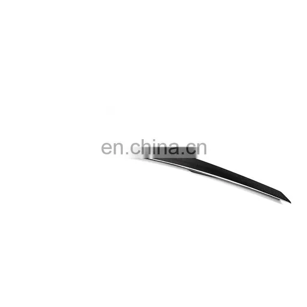 F44 Matte Dry Carbon Fiber for BMW 2 Series 4-door F44 M4 Style Car Trunk Carbon Fiber Spoiler 2013-2020 photo-3