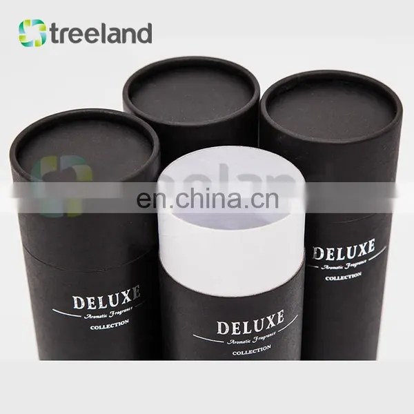 Paper Cylinder Box 3 Pieces Telescopic Cardboard Tube Packaging for Perfume photo-3