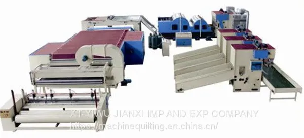 Glue Free Wadding Production Line