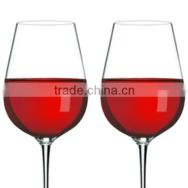 Handmade Cheap High Quality Transparent Unbreakable Wine Glass photo-2