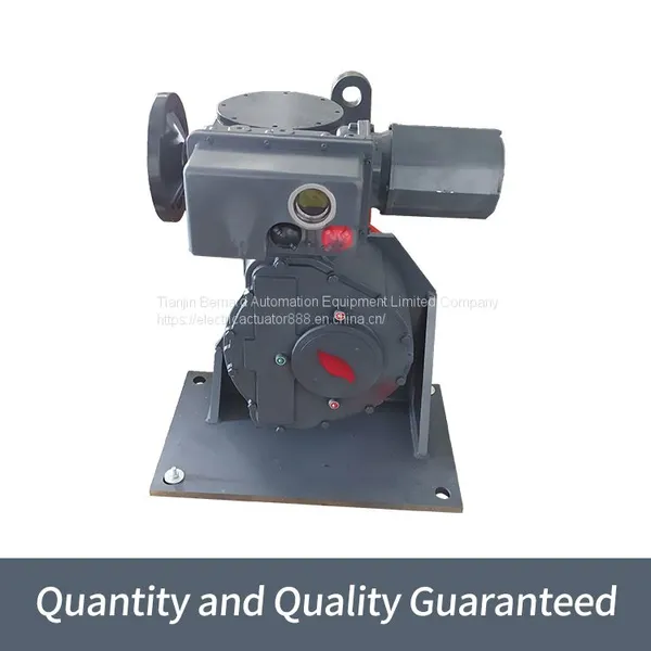Bernard Induced Draft Fan Actuator B+RS800/F65H Intelligent Angular Stroke Electric Actuator photo-3