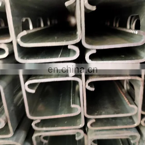 4 Dimensions Hot Rolled c Steel Channel 41x41 High Quality C-channel Sizes C4x7.25 Channel Steel photo-4