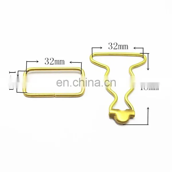 48mm Custom Metal Bib Overall Buckles photo-2