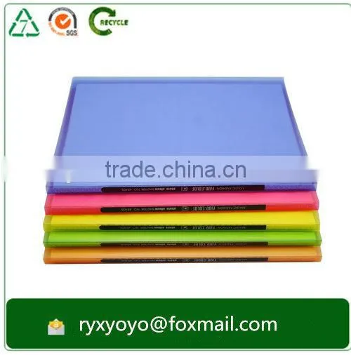 Waterproof Frosted pp Plastic Clear Refilable Pocket File Folder photo-2