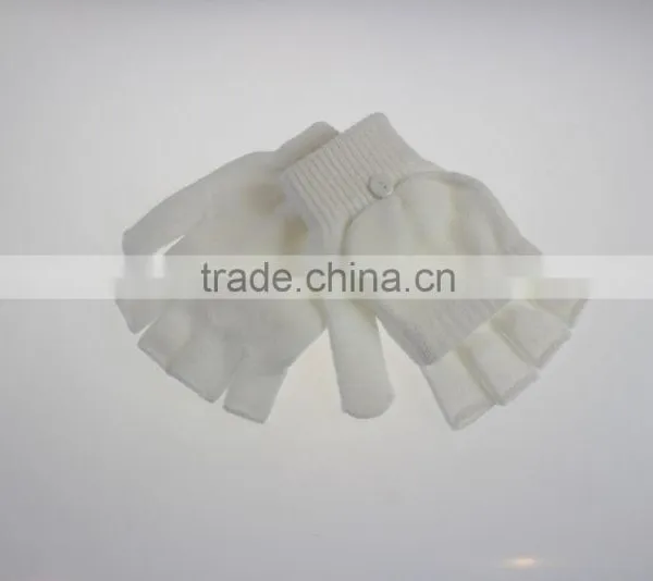 Wholesale Daily Life Usage Warm Soft Fingerless Hand Gloves
