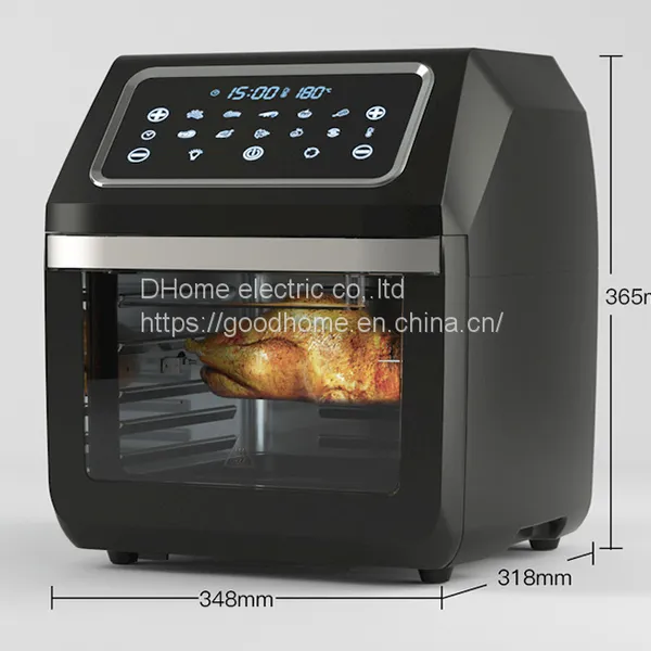 Visible air fryer 12L large capacity multi-functional automatic intelligent household electric oven（Wechat:13510231336）