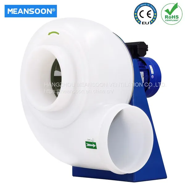 MPCF-200-B2S Chemical Resistant Plastic Laboratory Fume Hood Exhaust Fan