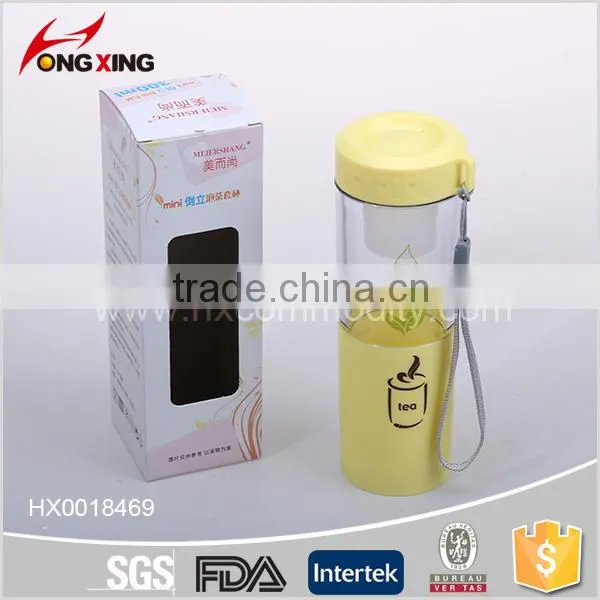 Fruit Infuser Attached 300ml Water Bottles for Schools photo-5