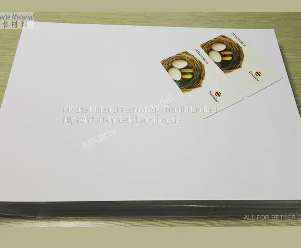 High Vicat Point Konica Digital Printable A3+ Smart Card Material