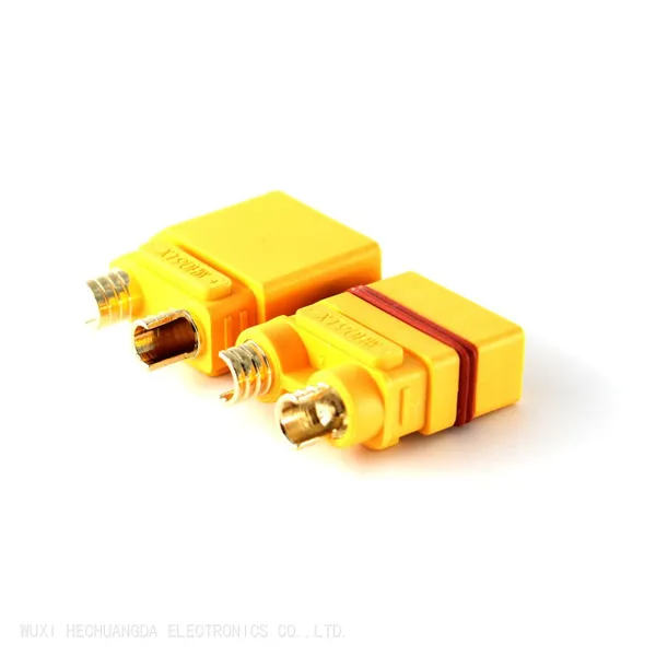 Amass IP65 Waterproof Connector for Battery 45A 50A XT90HW High Current Connector photo-4