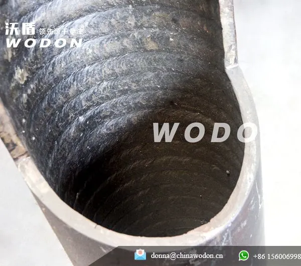 Wodon Wear Resistant Bimetal Pipe and Fitting With Chrome Carbide Coated Harden Pipe photo-2