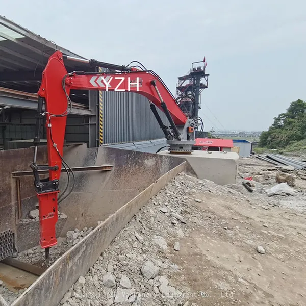 YZH Grizzly Boom Rock Breaker System photo-5