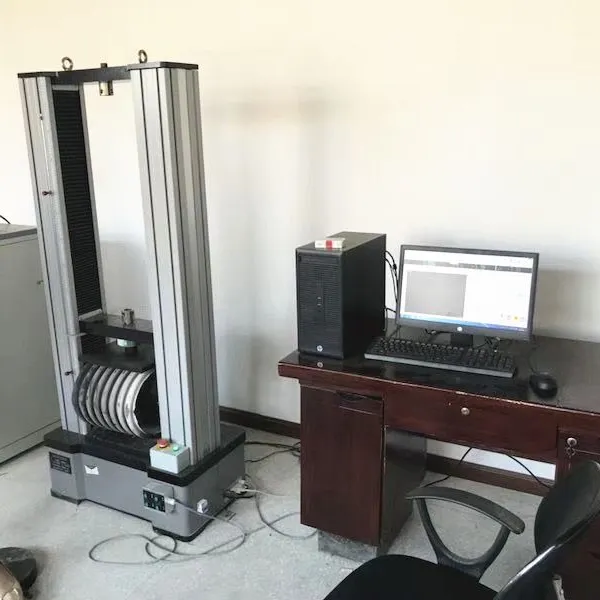 HGW 30KN 50KN Microcomputer Control Tube Pipe Ring Flexibility Stiffness Testing Machine photo-5