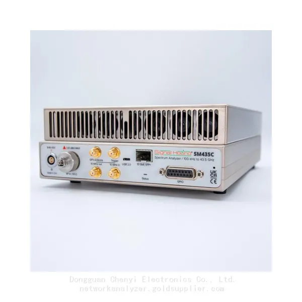 Signal Hound SM435C Fiber Optic Connected Real-Time Analyzer 1THz/sec Sweep Speed Wide Frequency RF Signal Analysis photo-1