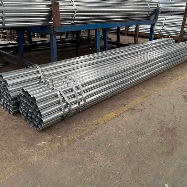 Chinese Factory Gi Pre Galvanized Steel Pipe Welded Carbon Steel Pipe Galvanised Round Steel Tube For Construction photo-1