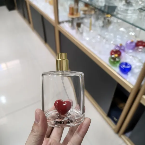 Hand Blown High Borosilicate Glass Perfume Bottle With 3D Internal Sculpture, Custom Fruit/Zodiac Inlay for Luxury Gift photo-2