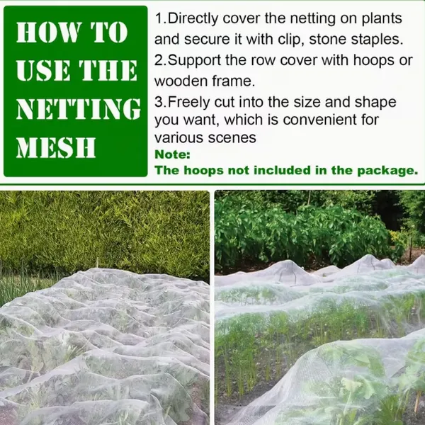 High Quality Insect Net for Greenhouse Crop Protection and Pest Control photo-3