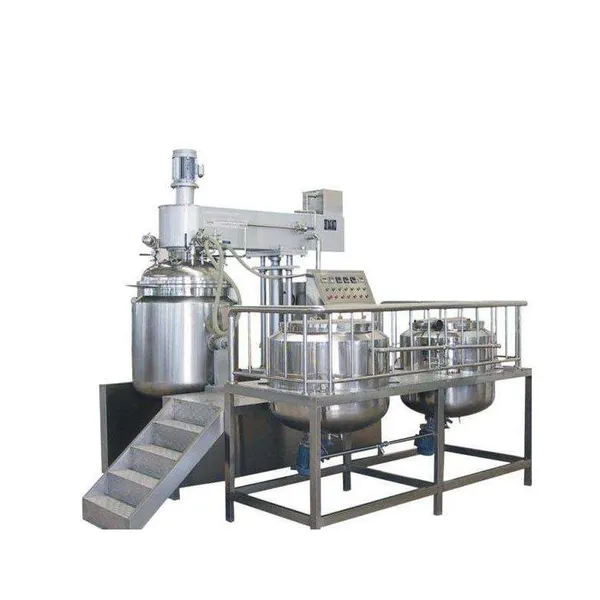 Vacuum Homogenizing Emulsifying Mixer Machine photo-5