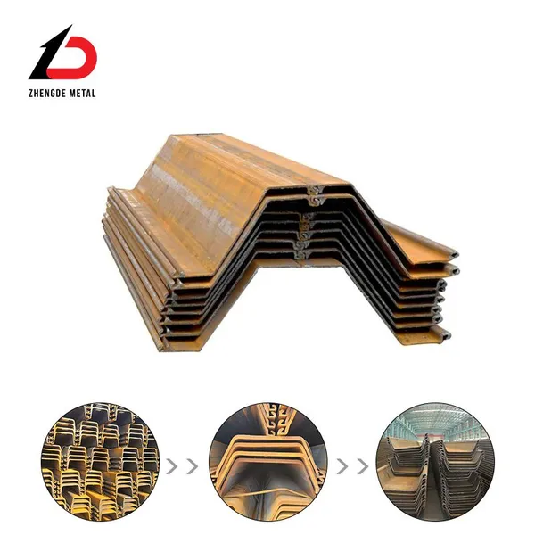New Stocks Water-Resisting U/Z Type Larson Reusable Steel Sheet Pile Used for Construction photo-2