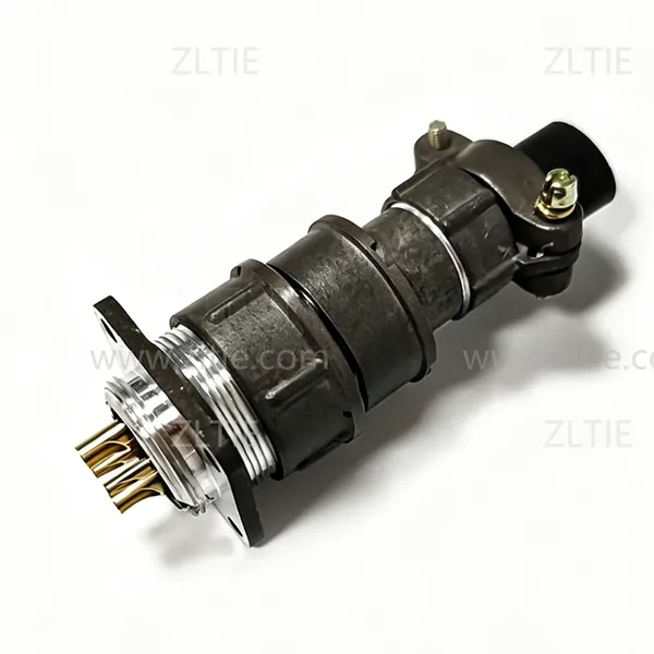 2PM-22 Series 4Pin Male Panel Socket With Gold Plated Pin – 2РМТ22Б4Ш3А1В