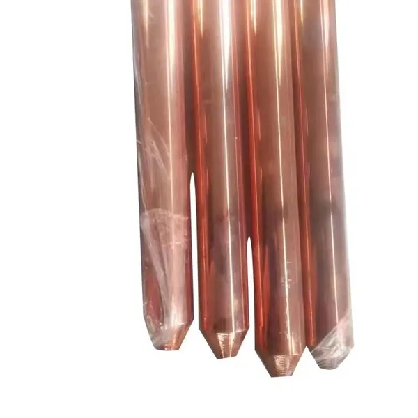 Heavy Duty Copper Ground Rod 1 Inch Diameter for Transmission Line Earthing photo-3